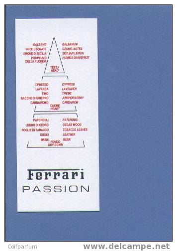 FERRARI  PASSION  (263) - Modernes (à Partir De 1961)