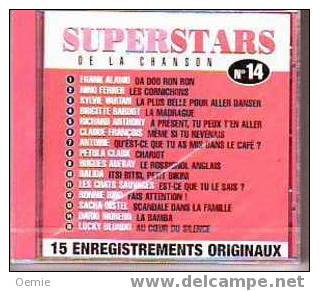 SUPERSTARS  °°°°°  DE  LA CHANSON  No 14    Cd - Compilaties