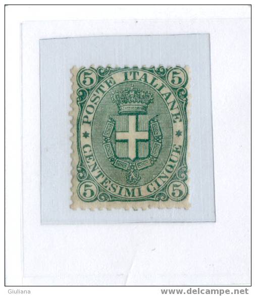 REGNO D'ITALIA - N. 59 Nuovo - Stemma O Effige Umberto I° - 1891-96 - Neufs