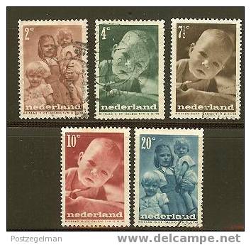 NEDERLAND 1947 Summer Stamp 495-499 Used # 1154 - Gebruikt