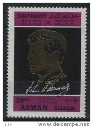 AJMAN J.F.Kennedy 1stamp  MNH - Kennedy (John F.)