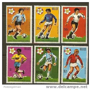 BELIZE 1981 MNH Stamp(s) World Cup Football  614-619  #6124 - Other & Unclassified