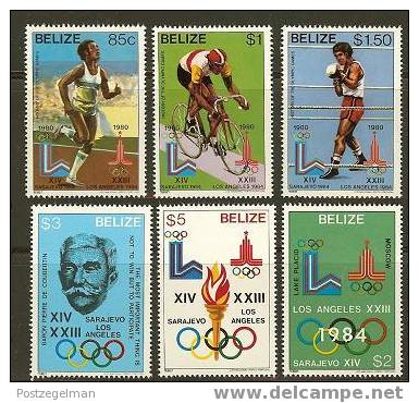 BELIZE 1981 MNH Stamp(s) History Of The Olympics 563-568 #6134 - Other & Unclassified