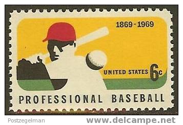 USA 1969 MNH Stamp(s) Professional Baseball 992  #6148 - Baseball