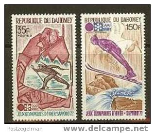 DAHOMEY 1972 MNH Stamp(s) Saporro Winter Olympics 470-471 #6146 - Winter 1972: Sapporo