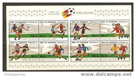 COOK ISLANDS MNH Min Sheet 116 Soccer 516 #5202 - Other & Unclassified