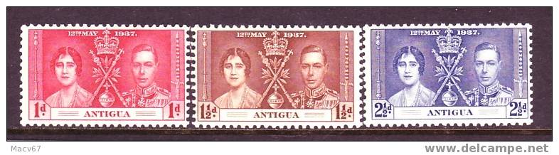 Antigua 81-83    * - 1858-1960 Crown Colony