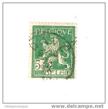 Belgique N°110 - 1929-1937 Lion Héraldique