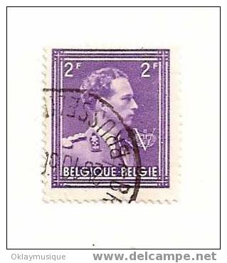 Belgique N° 693 - 1934-1935 Leopold III.