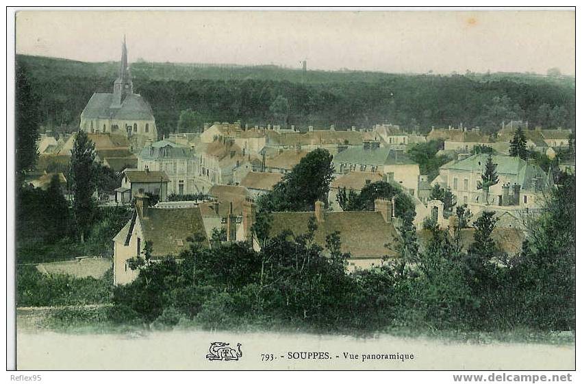 SOUPPES - Vue Panoramique. - Souppes Sur Loing