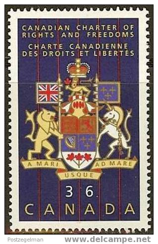 CANADA 1987 MNH Stamp(s) Right & Freedom 1034 #5819 - Neufs