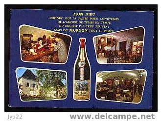 Jolie CP Multivue 69 Rhône Villie-Morgon - Caveau Beaujolais Cru Vin Prière - Villie Morgon
