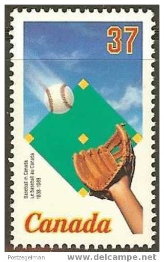 CANADA 1988 MNH Stamp(s) Baseball 1101 #5844 - Base-Ball