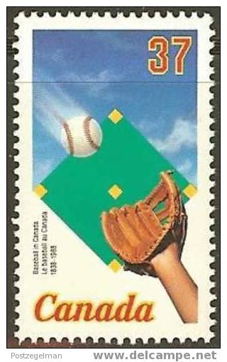 CANADA 1988 MNH Stamp(s) Baseball 1101 #5844 - Baseball