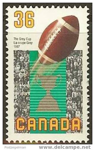 CANADA 1987 MNH Stamp(s) Grey Cup 1068 #5832 - Unused Stamps