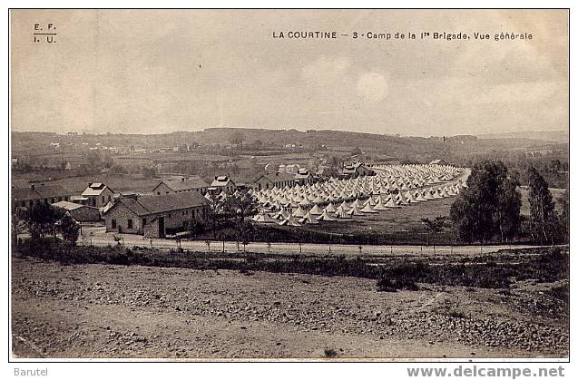 LA COURTINE - Camp De La 1ère Brigade, Vue Générale - La Courtine