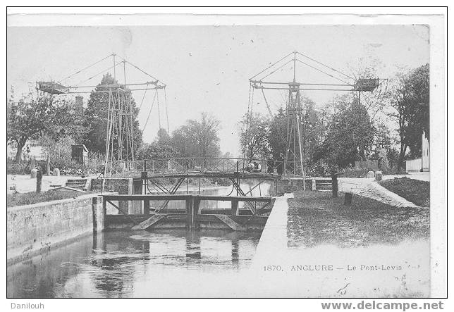 51 // MARNE / ANGLURE / Le Pont Levis/  ANIMEE / # - Anglure