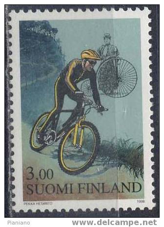 PIA - 1998 - 100° De L´Unione Finlandaise De Cyclisme - (Yv 1411) - Nuevos