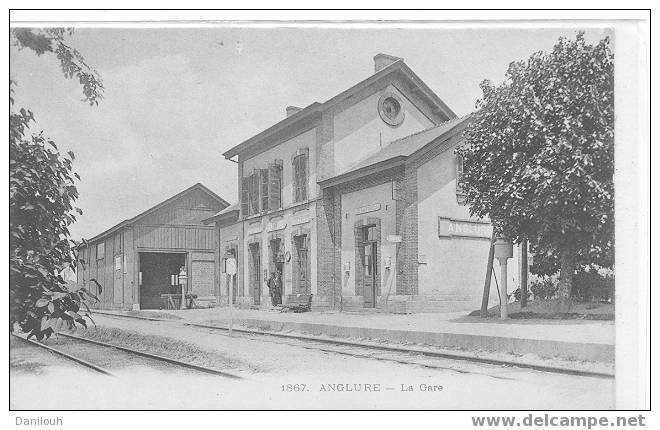 51 // MARNE / ANGLURE / La Gare / N° 1867 / # - Anglure