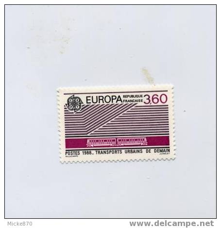 France N°2532 Neuf** Europa 1988 - 1988