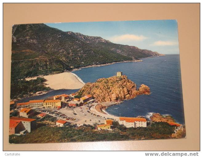 1 Carte Postale (2566) Porto En Corse Petit Plis Haut Gauche Carte Soldée - Corse