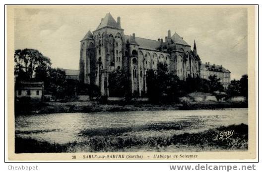 Sablé Sur Sarthe - L'abbaye De Solesmes - Sable Sur Sarthe
