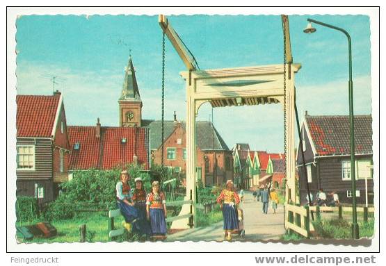 D 1723 - Marken - CAk, 1961 Gelaufen - Marken