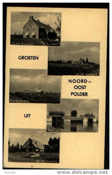 2522 - Groeten Noord-Oost Polder  Uit  SLUIS - Otros & Sin Clasificación