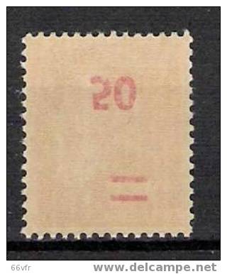 N° 481. Recto-verso - Unused Stamps