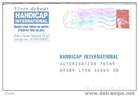 Vivre Debout HANDICAP INTERNATIONAL  Jusqu´au : 01/02/2002 - PAP: Antwort/Luquet