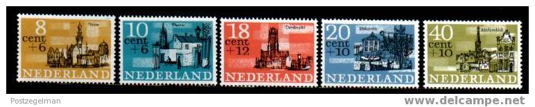 NEDERLAND 1965 MNH Stamp(s) Villages 842-846 #193 - Unused Stamps