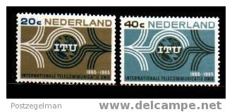 NEDERLAND 1965 MNH Stamp(s) I.T.U. 840-841 #185 - Unused Stamps