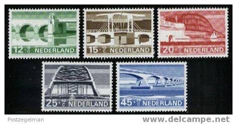 NEDERLAND 1968 MNH Stamp(s) Bridges 901-905 #225 - Neufs