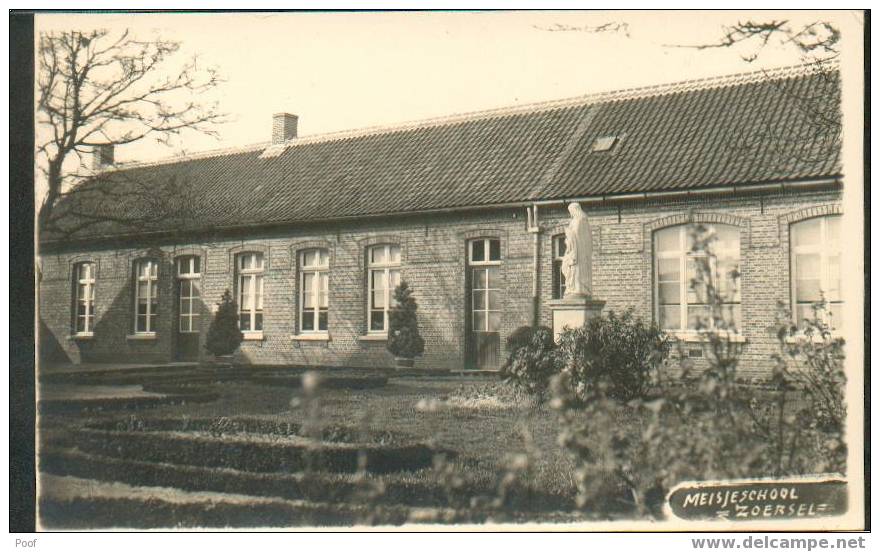 Zoersel: Meisjesschool  ( Foto-kaart) - Zörsel