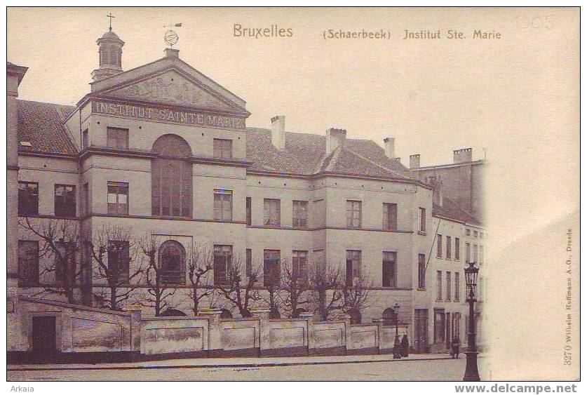 SCHAERBEEK = Institut Ste Marie (3270 - W. Hoffmann, Dresde)  1905 - Schaarbeek - Schaerbeek