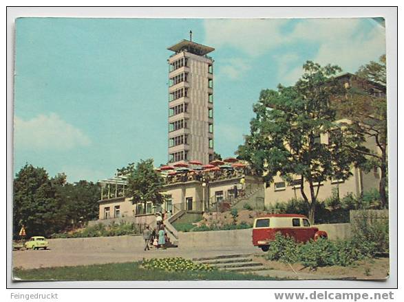 D 1769 - Berlin. Müggelturm - CAk, 1966 Gelaufen - Mueggelsee