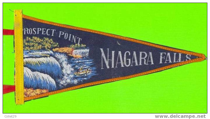 PENNANT - NIAGARA FALLS - PROSPECT POINT - 135 X 270 Cm - - Obj. 'Remember Of'