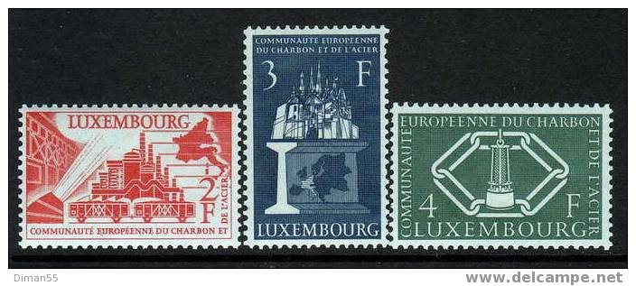 LUXEMBOURG - Yv 511-513 - Mi 552-554 - LUXUS POSTFRISCH - MNH** - GOMMA INTEGRA - Kv 75 Euro - Nuovi