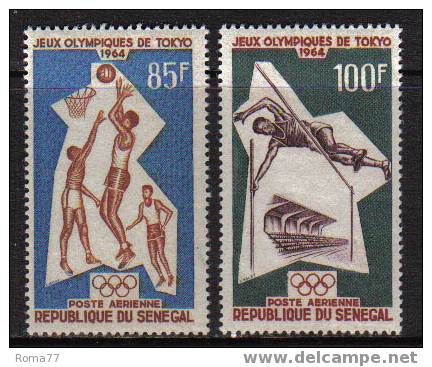 51 - SENEGAL , OLIMPIADI TOKYO 1964 : P.A.  N. 43/44  *** - Zomer 1964: Tokyo