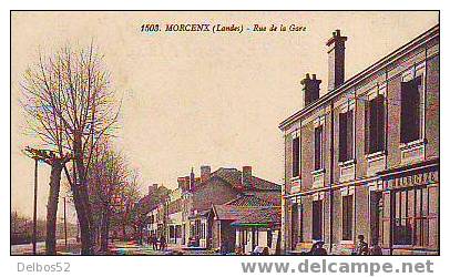 1503 - MORCENX - Rue De La Gare - Morcenx