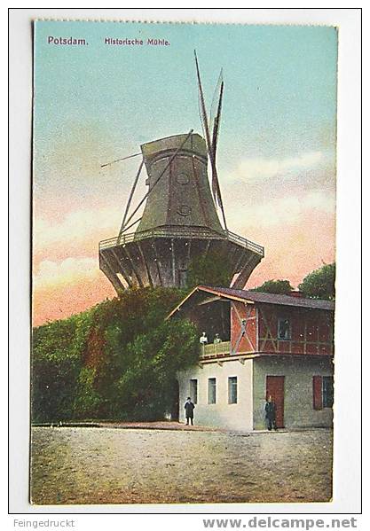 D 1782 - Potsdam. Historische Mühle - Chromolitho Um 1910 - Potsdam
