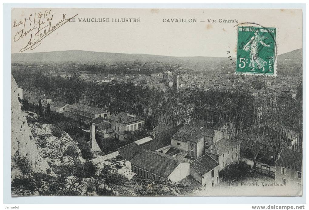 CAVAILLON   VUE GENERALE - Cavaillon