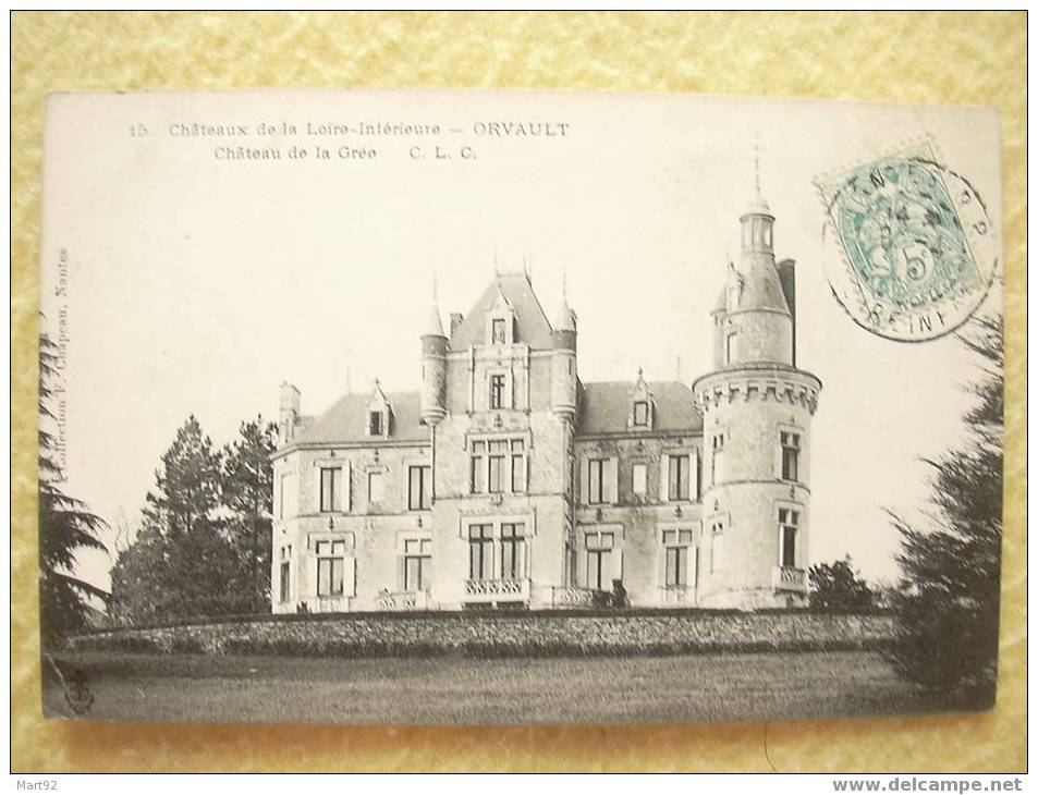 44 ORVAULT   CHATEAU DE LA GREE - Orvault