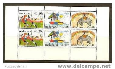 NEDERLAND 1976 M.N.H. Block Nr 15 Child Welfare #6845 - Blocs