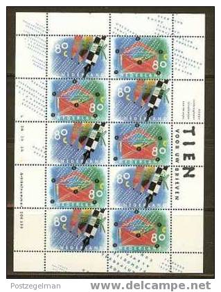 NEDERLAND 1993 M.N.H. M.s.1488-1489 10 For Your Letter #6878 - Blocks & Sheetlets