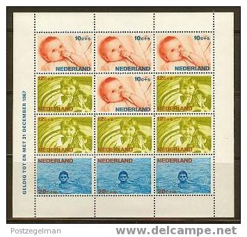 NEDERLAND 1966 Mint Hinged Block Nr 5 Child Welfare #6838 - Blocs