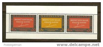 NEDERLAND 1966 Mint Hinged Block Nr 4 Refugees #6837 - Blocks & Sheetlets