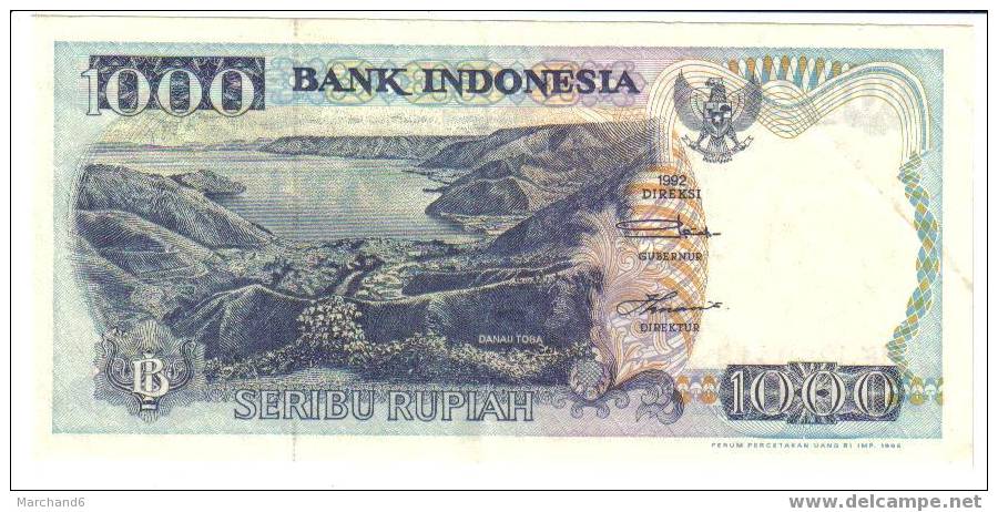 Indonesia Recto Seribu Rupiah - Indonesia