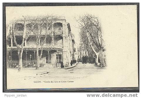 13 SALON * Cercle Des Arts Et Cours Carnot * BELLE CARTE Dos SIMPLE - Salon De Provence