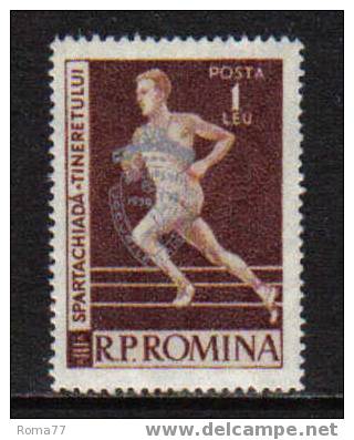 MB159 - ROMANIA , CORSA  : N. 1636  *** - Atletica